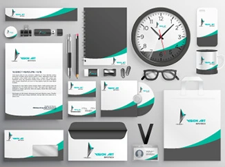 stationery design and branding